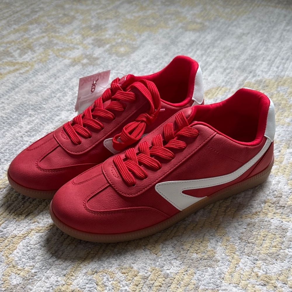 Dolce Vita (DV) red sneakers NWT